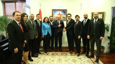 Ankara Ticaret Odası Başkanı Gürsel Baran Ato ile ortak projeler geliştirmek üzere ziyaret edildi.
